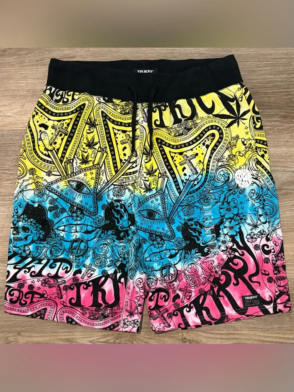 Trukfit Lil Wayne Shorts “The Reason You Kill For It” Streetwear RARE-MSRP $68